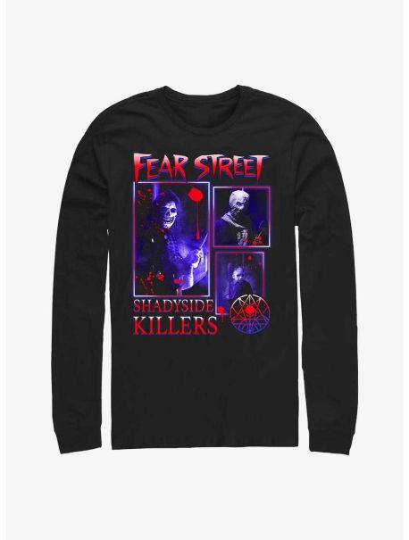 Long Sleeves Fear Street Shadyside Killers Long-Sleeve T-Shirt Guys