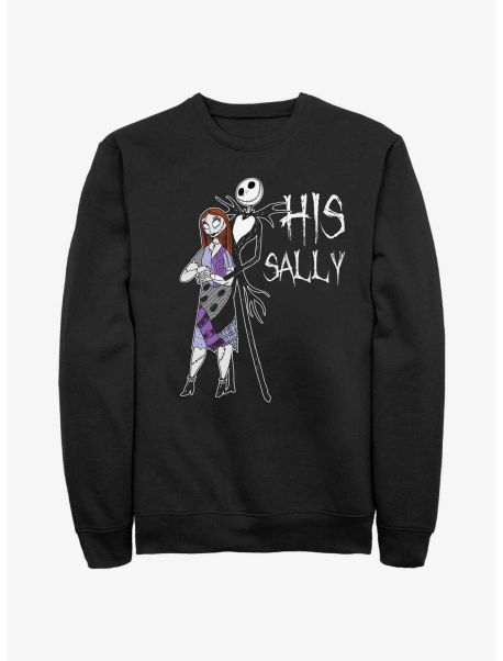 Disney The Nightmare Before Christmas His Sally Sweatshirt Sweatshirts Guys