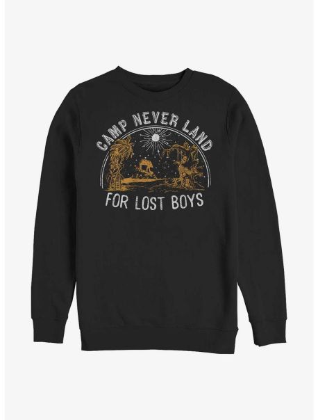 Disney Peter Pan Camp Neverland For Lost Boys Sweatshirt Sweatshirts Guys