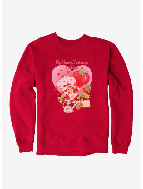 Strawberry Shortcake My Heart Sweatshirt Guys Sweatshirts