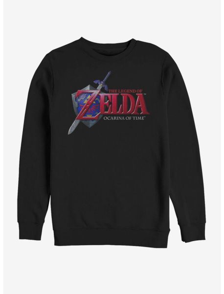 Nintendo Legend Of Zelda Ocarina Of Time Sweatshirt Guys Sweatshirts