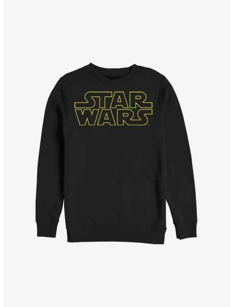 Guys Sweatshirts Star Wars Simplified Fleece Crew Sweatshirt