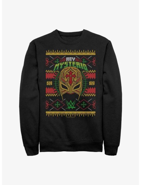 Wwe Rey Mysterio Ugly Christmas Sweatshirt Guys Sweatshirts