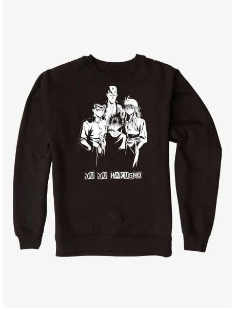 Yuyu Hakusho Group Sweatshirt Sweatshirts Guys