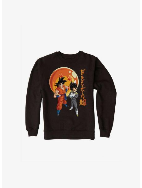 Guys Dragon Ball Super Goku & Vegeta Sweatshirt Sweatshirts