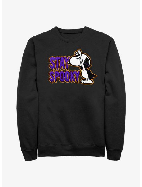 Peanuts Stay Spooky Snoopy Sweatshirt Sweatshirts Guys