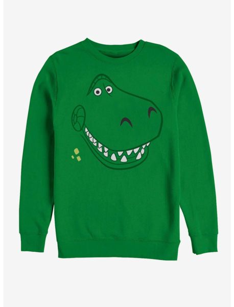 Sweatshirts Disney Pixar Toy Story Rex Big Face Sweatshirt Guys