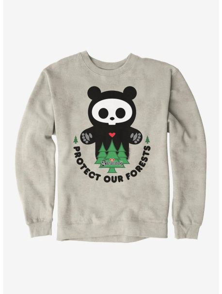 Sweatshirts Guys Skelanimals Chungkee Protect Our Forests Sweatshirt