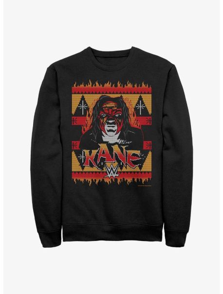 Guys Wwe Kane Ugly Christmas Sweatshirt Sweatshirts