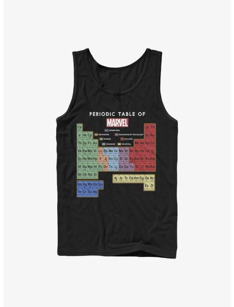 Guys Tank Tops Marvel Learn Your Heroes Tank
