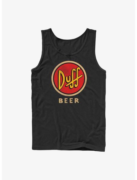 Tank Tops The Simpsons Vintage Duff Beer Tank Guys