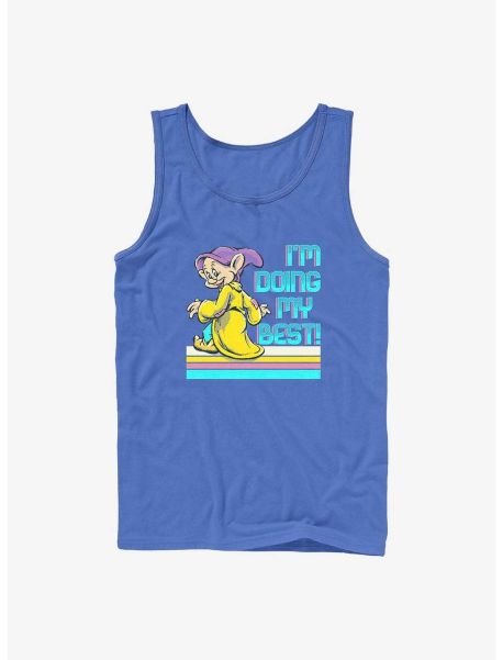 Guys Disney Snow White And The Seven Dwarfs Best Dopey Can Tank Tank Tops
