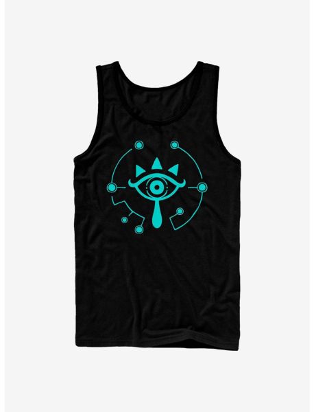 The Legend Of Zelda Whispering Eye Tank Tank Tops Guys