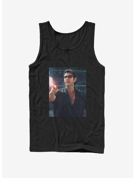 Tank Tops Guys Dr. Malcolm Flare Distraction Tank