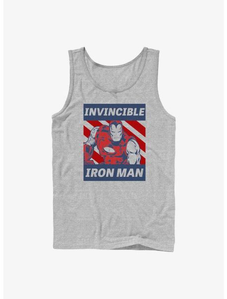 Marvel Iron Man Invincible Guy Tank Guys Tank Tops