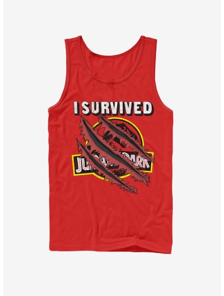 Guys Tank Tops I Survived Scratch Tank