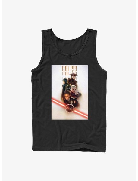 Tank Tops Star Wars Obi-Wan Kenobi Character Poster Tank Top Guys