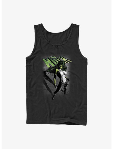 Guys Tank Tops Marvel She Hulk Incredible Sass Tank