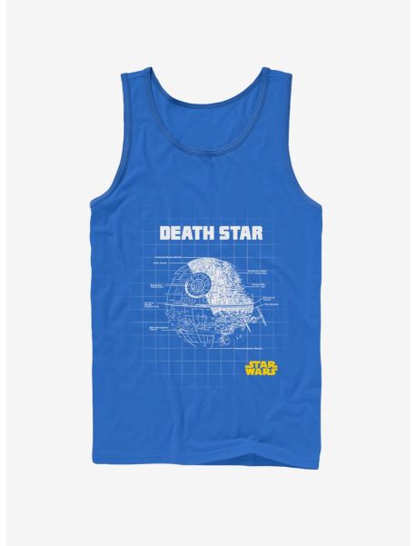 Tank Tops Star Wars Death Star Schematics Tank Guys