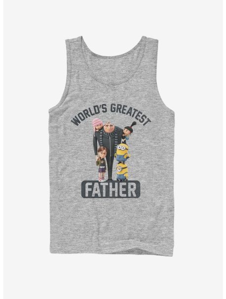 World's Greatest Father Tank Guys Tank Tops