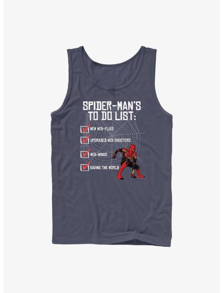 Tank Tops Marvel Spider-Man: No Way Home To Do List Tank Guys