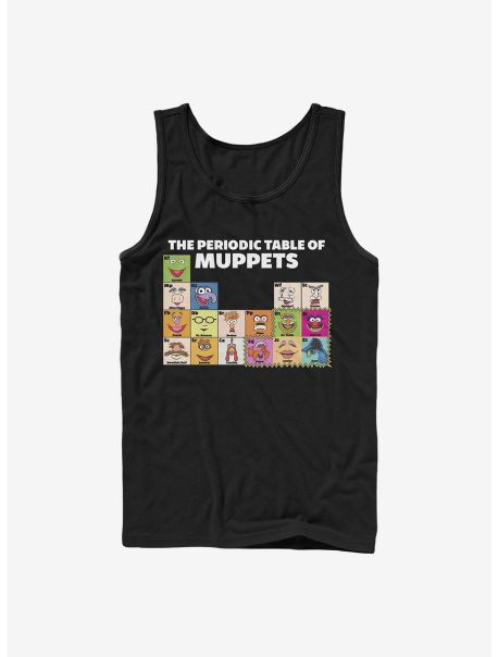 Tank Tops Disney The Muppets Periodic Table Of Muppets Tank Top Guys