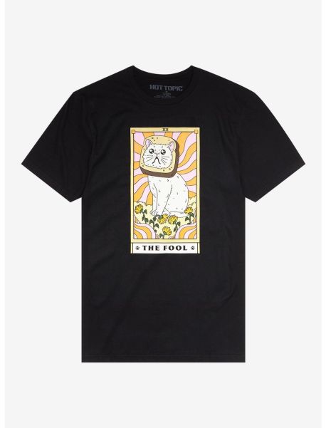 Tops The Fool Cat Tarot T-Shirt Guys