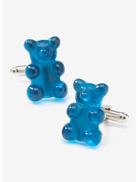 Blue Gummy Bear Cufflinks Cufflinks Guys