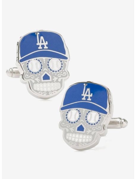 Guys Cufflinks La Dodgers Sugar Skull Cufflinks