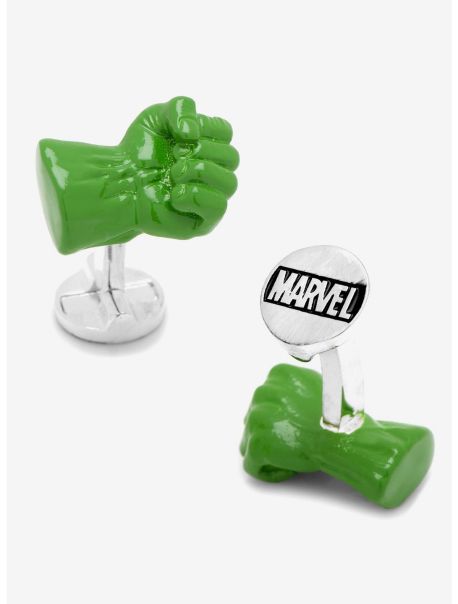 Cufflinks Guys Marvel Hulk 3D Hulk Fist Cufflinks