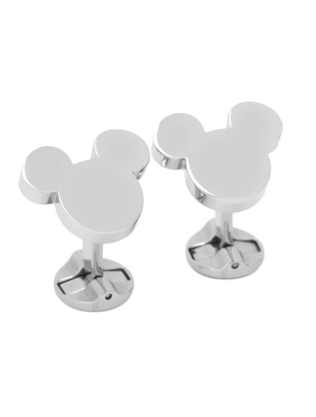 Disney Mickey Mouse Silhouette Stainless Steel Cufflinks Cufflinks Guys