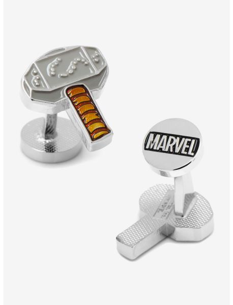 Cufflinks Guys Marvel Avengers Thor Hammer Mjolnir Cufflinks