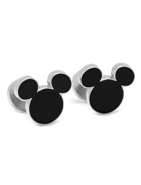 Guys Cufflinks Disney Mickey Mouse Silhouette Cufflinks