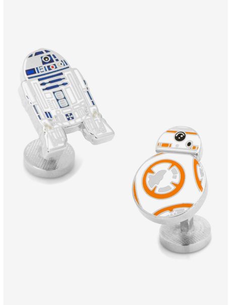 Cufflinks Star Wars R2-D2 And Bb-8 Enamel Cufflinks Guys