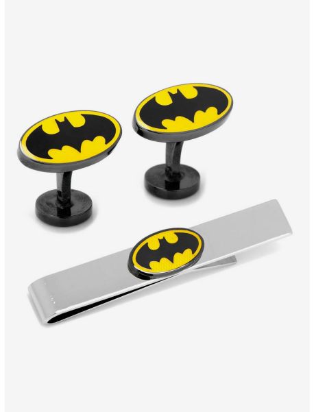 Cufflinks Guys Dc Comics Batman Cufflinks And Tie Bar Set