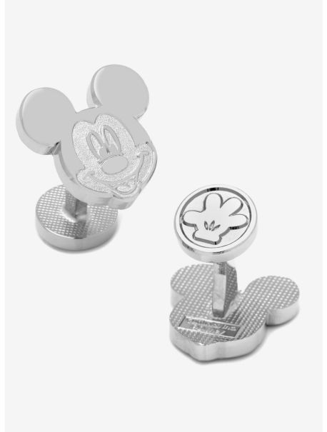 Disney Mickey Mouse Silver Mickey Mouse Cufflinks Guys Cufflinks
