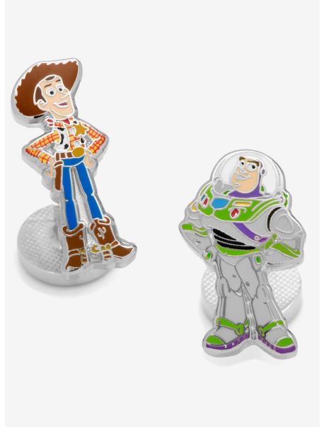 Disney Pixar Woody And Buzz Lightyear Cufflinks Cufflinks Guys