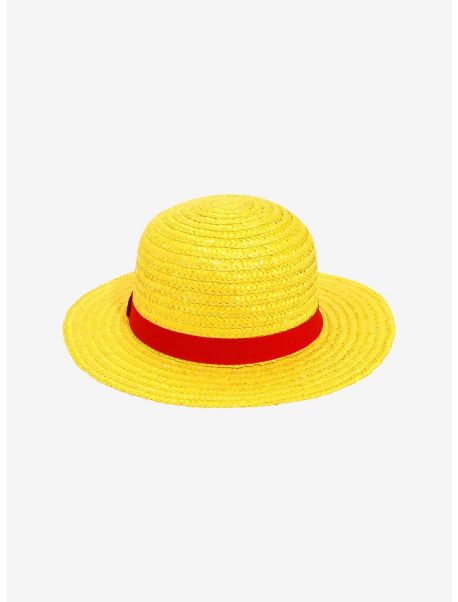 Guys One Piece Luffy Cosplay Straw Hat Hats