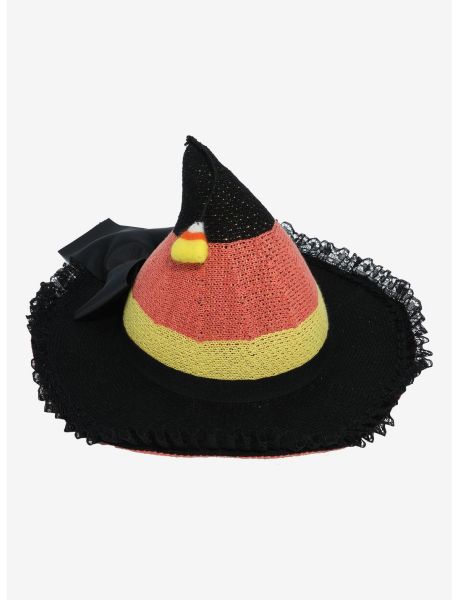 Guys Hats Candy Corn Witch Hat