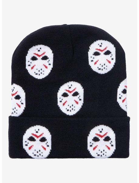 Hats Guys Friday The 13Th Mask Beanie