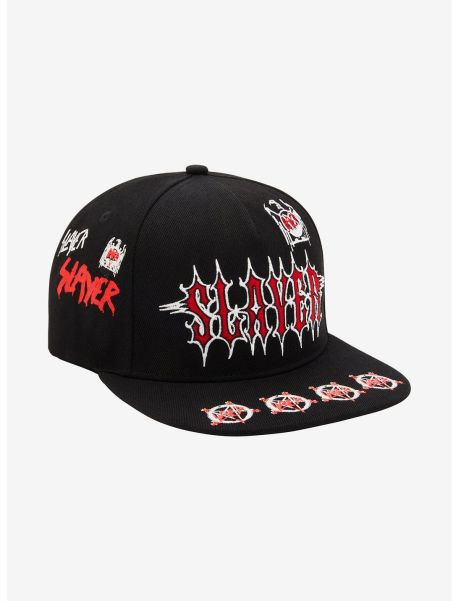 Slayer Icons Snapback Hat Hats Guys