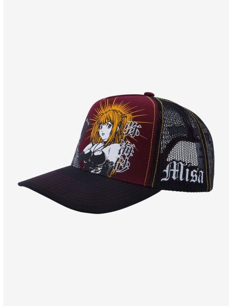Guys Hats Death Note Misa Trucker Hat