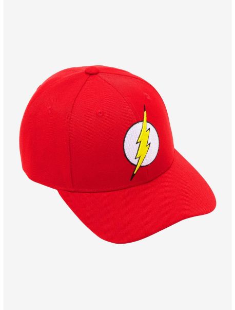 Dc Comics The Flash Logo Snapback Hat Hats Guys