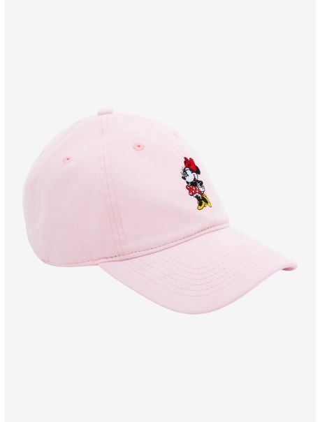 Disney Minnie Mouse Pink Dad Cap Guys Hats