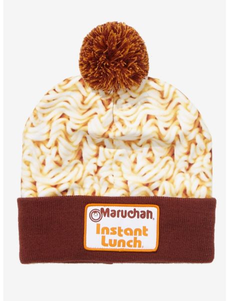 Maruchan Instant Ramen Pom Beanie Hats Guys