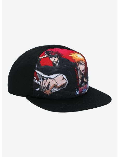 Guys Hats Bleach Ichigo & Renji Snapback Hat
