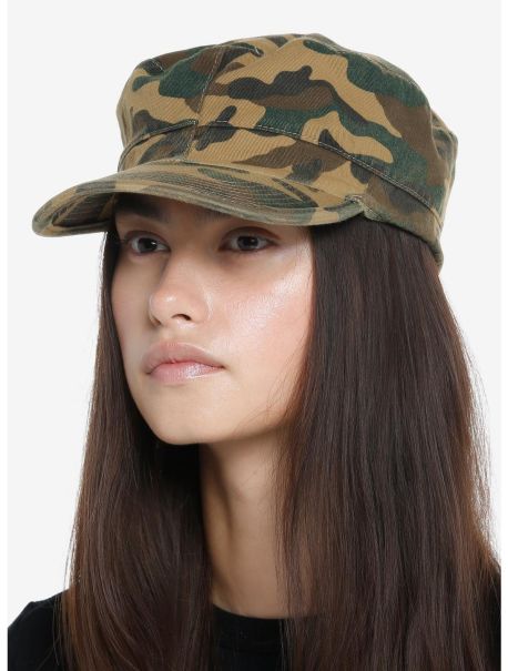 Guys Camouflage Cadet Hat Hats