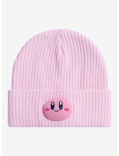 Kirby Plush Head Beanie Guys Hats