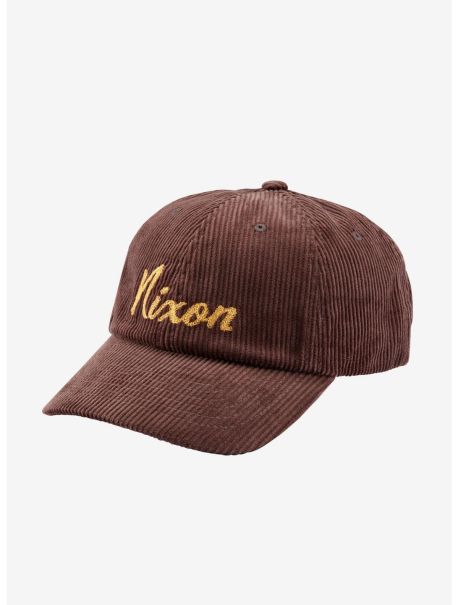 Hats Nixon Capitol Brown X Gold Hat Guys