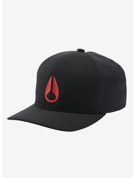 Nixon Arroyo Black X Red Hat Hats Guys